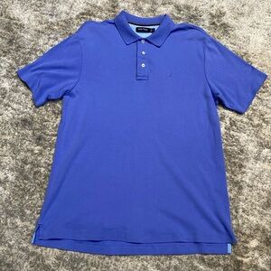 Nautica men’s shirt, Large, blue